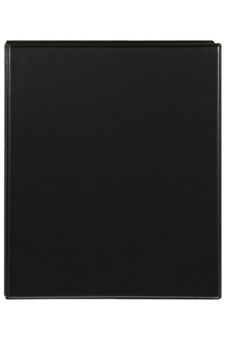 Marbig Overlay Insert Cover A4 Ring Binder 2/25 Black AO5402002B