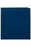 Marbig Overlay Insert Cover A4 Ring Binder 2/25 Blue, 2 D Ring AO5402001B