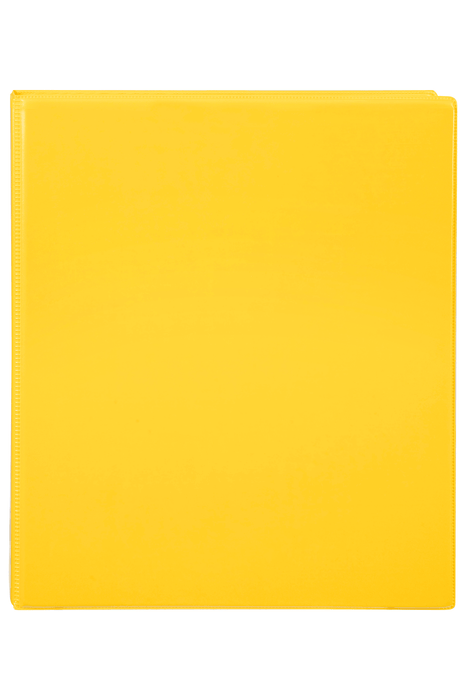 Marbig Overlay Insert Cover A4 Ring Binder 2/25 Yellow AO5402005