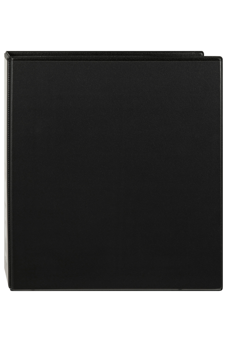 Marbig Overlay Insert Cover A4 Ring Binder 2/50 - Black AO5422002B