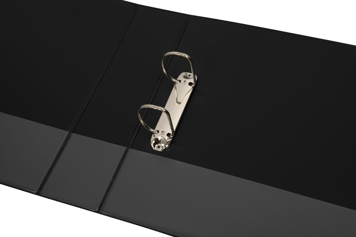 Marbig Overlay Insert Cover A4 Ring Binder 2/50 - Black AO5422002B