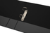 Marbig Overlay Insert Cover A4 Ring Binder 2/50 - Black AO5422002B
