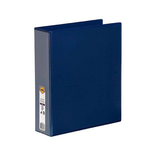 Marbig Overlay Insert Cover A4 Ring Binder 2/50 - Blue AO5422001B