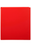 Marbig Overlay Insert Cover A4 Ring Binder 2/50 - Red AO5422003B