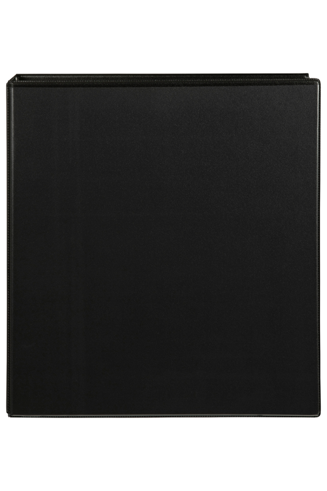 Marbig Overlay Insert Cover A4 Ring Binder 4/50 - Black AO5424002B