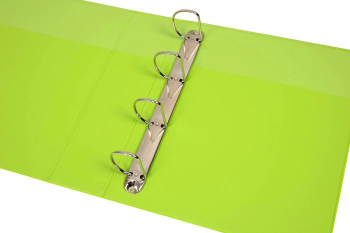 Marbig Overlay Insert Cover A4 Ring Binder 4/50 - Lime AO5424004