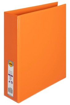 Marbig Overlay Insert Cover A4 Ring Binder 4/50 - Orange AO5424006