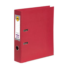 Marbig PE Lever Arch File, Foolscap, Deep Red AO6502603