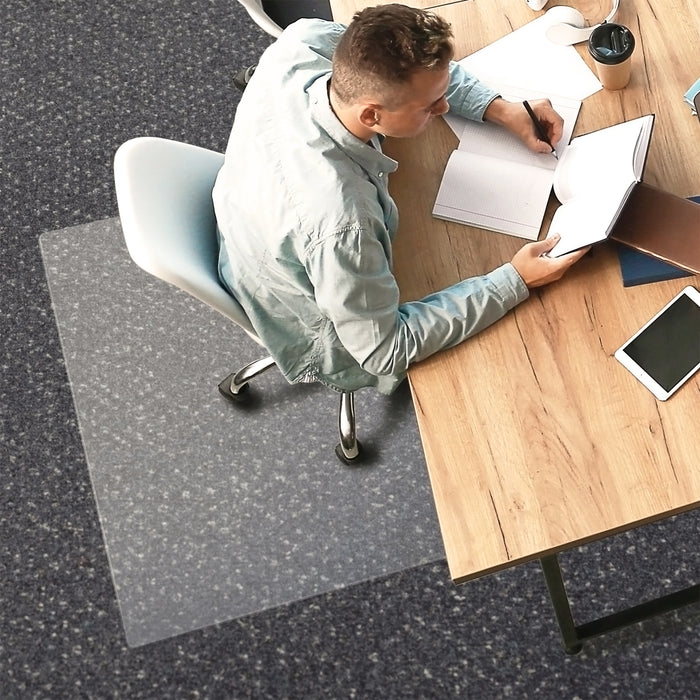 Marbig Polycarbonate Upto 12mm Carpet Chairmat 900 x 1200mm AO87190