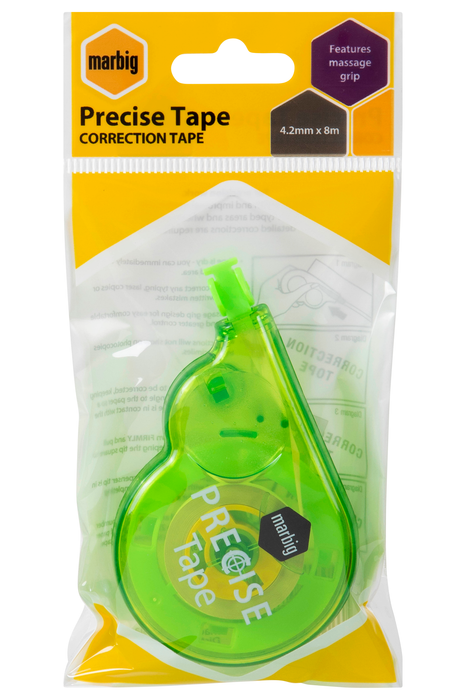 Marbig Precise Correction Tape 4mm x 8mt AO975191
