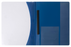 Marbig Premier A4 Flat File with CD & Business Card Holder, Blue AO2050001
