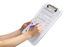 Marbig Professional A4 Clear Plastic Clipboard AO40214
