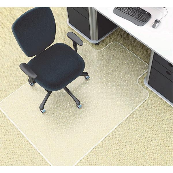 Marbig PVC Chairmat 910 x 1210mm For Upto 12mm Carpets AO87101