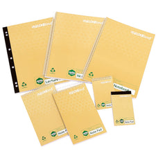 Marbig Spiral Bound Pocket Notebook, 77mm x 112mm, Top Bound, 96 Pages x 10's pack AO18053E