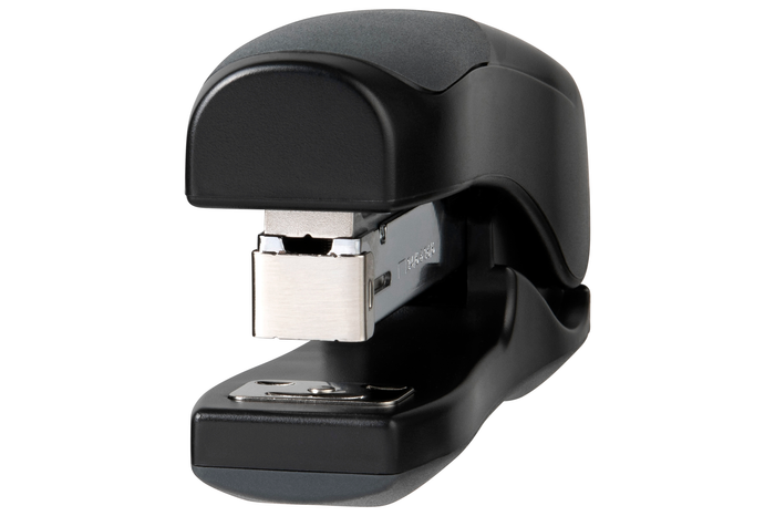 Marbig Stand Up Stapler, Half Strip, 25 Sheet, Black AO90145