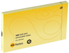 Marbig Sticky Notes 75 x 125mm x 12's Pack AO1810505