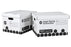 Marbig Super Strong Archive Box White & Black, 420L x 320W x 260H mm, Pack of 2 AO80036R/2