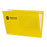 Marbig Suspension File Foolscap 25's pack - Yellow AO8100255
