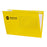 Marbig Suspension File Foolscap 25's pack - Yellow AO8100255