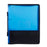 Marbig Zipper Binder With Handle, 2 O Ring, 25mm, Blue AO6680001