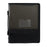 Marbig Zipper Binder With Handle, 2 O Ring, 25mm, Smoke AO6680002