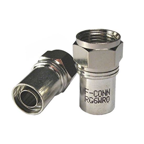 MATCHMASTER RG6 F-Connector (Male) , Radial Sky Approved. Crimp Indoor/Outdoor rated. Recommended tool CT-507 CDA-RG6F-MSA