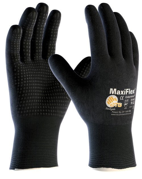 MaxiFlex Endurance Fully Coated Gloves, General Purpose Gloves, 5 Pairs
