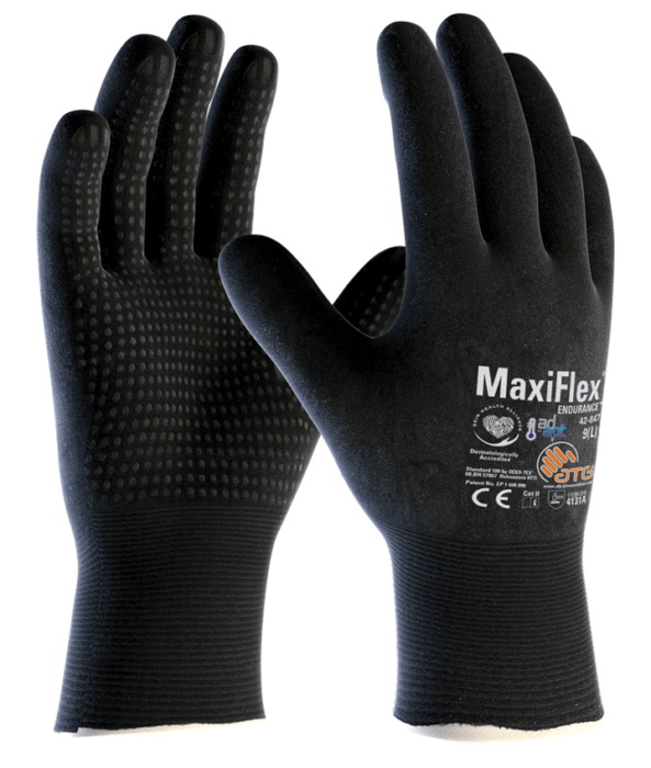 MaxiFlex Endurance Fully Coated Gloves, General Purpose Gloves, 5 Pairs