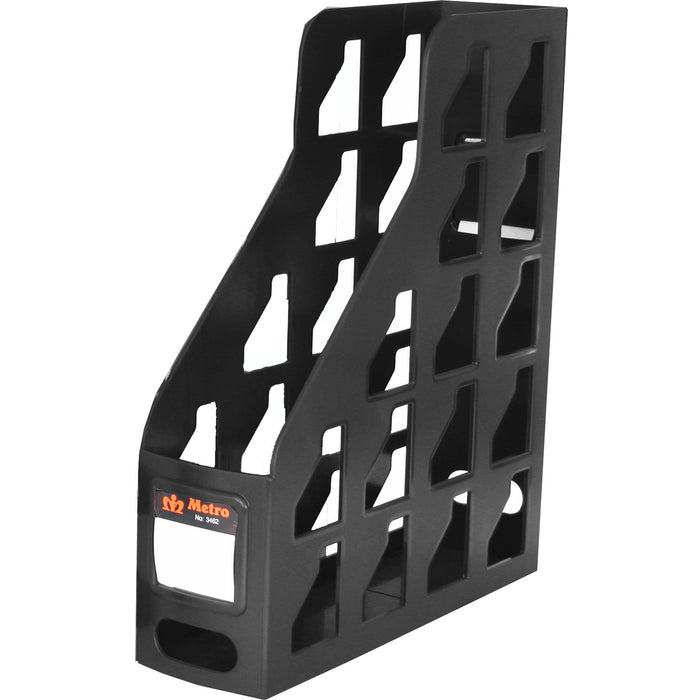 Metro 3462 Magazine/File Rack, Black AO234626