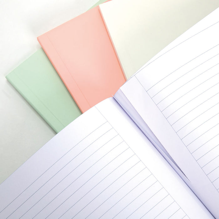 Milan 1918 Series A4 Soft Cover Notebook, 48 Leaf, Blue CX1000894