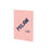 Milan 1918 Series A4 Soft Cover Notebook, 48 Leaf, Pink CX1000895