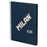 Milan 1918 Series A5 Hardcover Notebook, Spiral Bound, 80 Leaf, Blue CX1002250