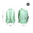 Milan 1918 Series Backpack, 4 Zip, 25L, Green CX1000549