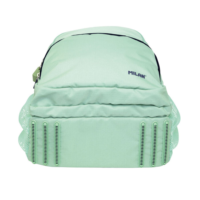Milan 1918 Series Backpack, 4 Zip, 25L, Green CX1000549