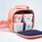 Milan 1918 Series Isothermal Food Bag, 3.5L, With 3 Containers, Pink CX1000556