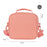 Milan 1918 Series Isothermal Food Bag, 3.5L, With 3 Containers, Pink CX1000556
