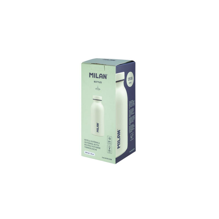 Milan 1918 Series Stainless Steel Isothermal Bottle, 350ml, Green CX1000541
