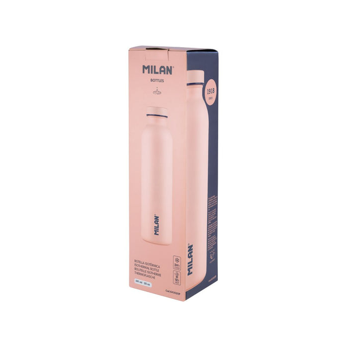 Milan 1918 Series Stainless Steel Isothermal Bottle, 590ml, Pink CX1000536