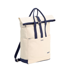Milan 1918 Series Urban Backpack, Top Roll Closure, 10L, Beige CX1000545