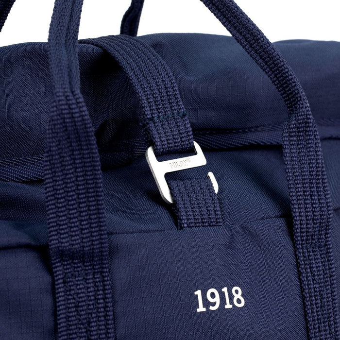 Milan 1918 Series Urban Backpack, Top Roll Closure, 10L, Navy Blue CX1000555