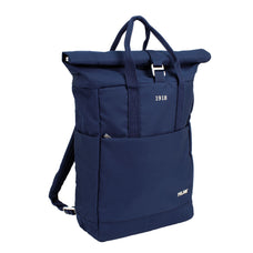 Milan 1918 Series Urban Backpack, Top Roll Closure, 10L, Navy Blue CX1000555