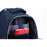 Milan 1918 Series Wheeled Backpack, 6 Zip, 25L, Navy Blue CX1000553