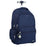 Milan 1918 Series Wheeled Backpack, 6 Zip, 25L, Navy Blue CX1000553