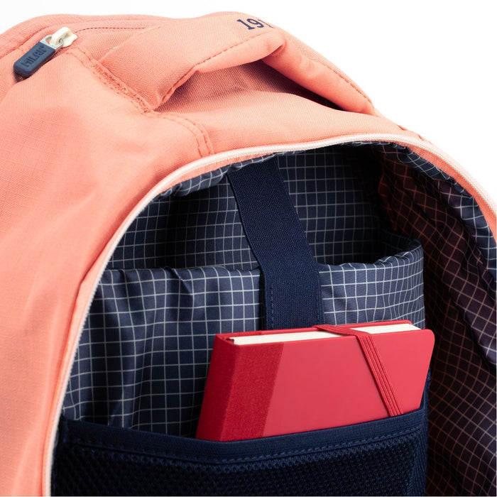 Milan 1918 Series Wheeled Backpack, 6 Zip, 25L, Pink CX1000558
