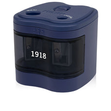 Milan Automatic 2 Hole Battery Pencil Sharpener, Navy Blue (Battery Included) CX214421