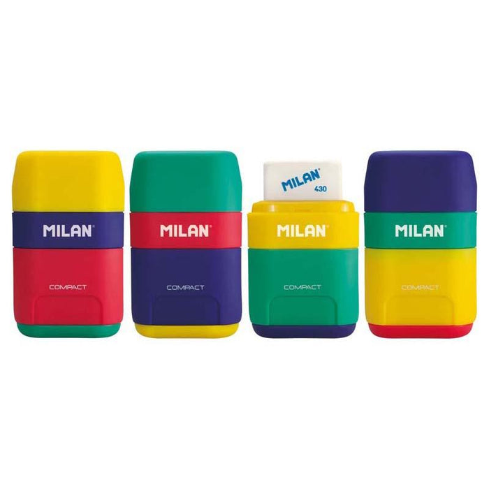 Milan Compact Mix Eraser & Sharpener (Price for 1) CX214202