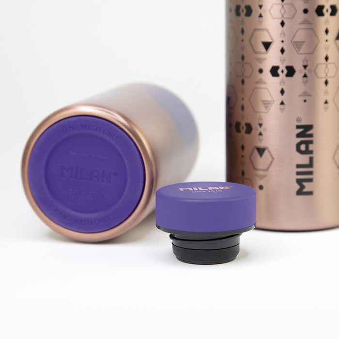 Milan Copper Series Stainless Steel Isothermal Bottle, 350ml, Lilac CX1000537
