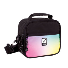 Milan Food Bag Isothermal 3.5L with 3 Lunch Boxes Sunset Series, Black CX1000569
