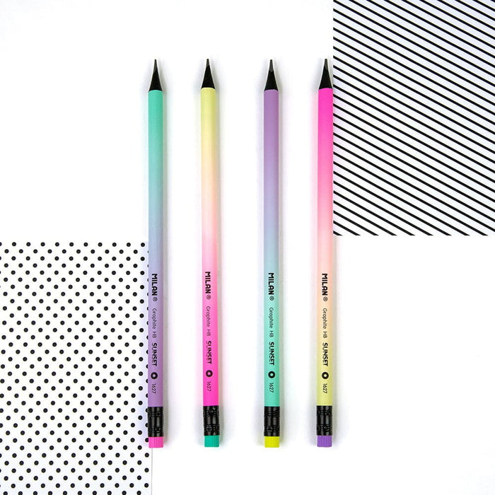 Milan HB Pencils with Eraser 24's pack CX214388