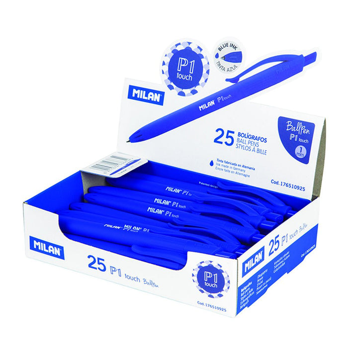 Milan P1 Touch Colours Ballpoint Pen Blue CX214255
